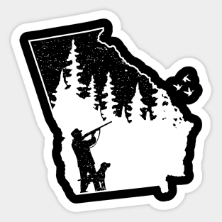 Georgia Duck Hunting Sticker